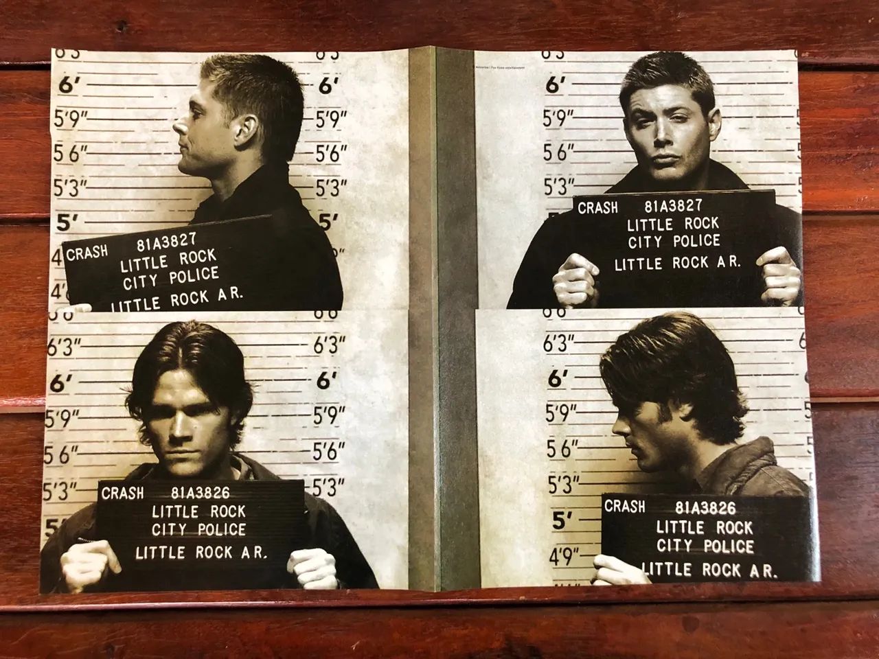 Pôster  Supernatural e Friends