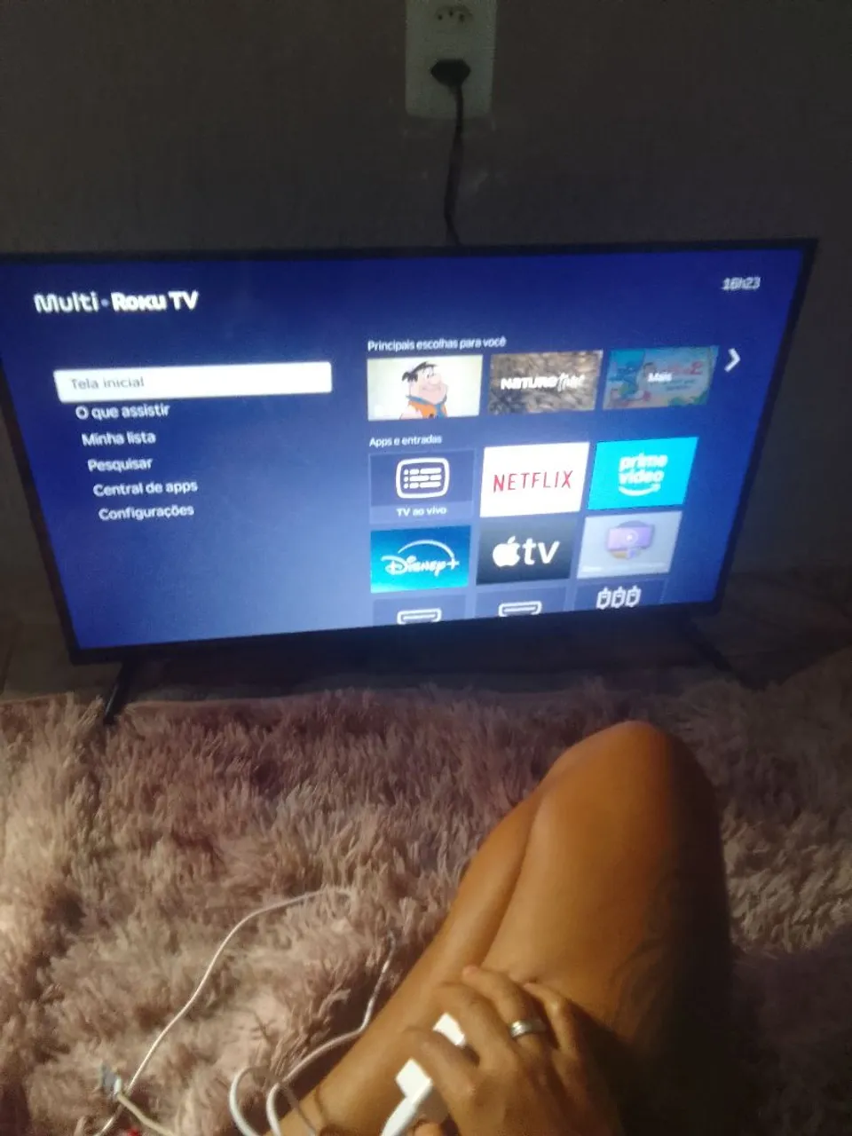 TV Multi-Roku - Tela inicial
