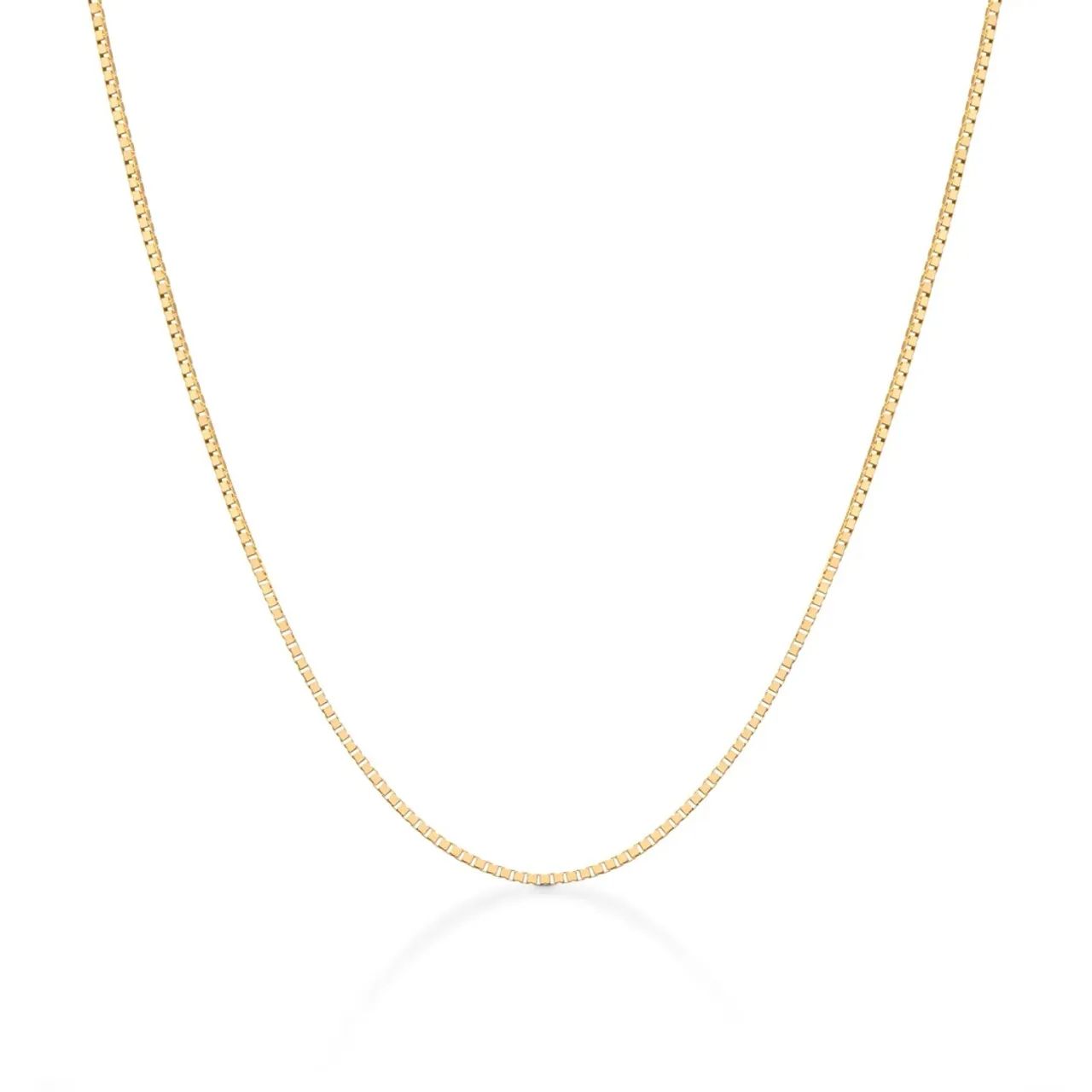 Corrente Veneziana de Ouro 18k 40cm
