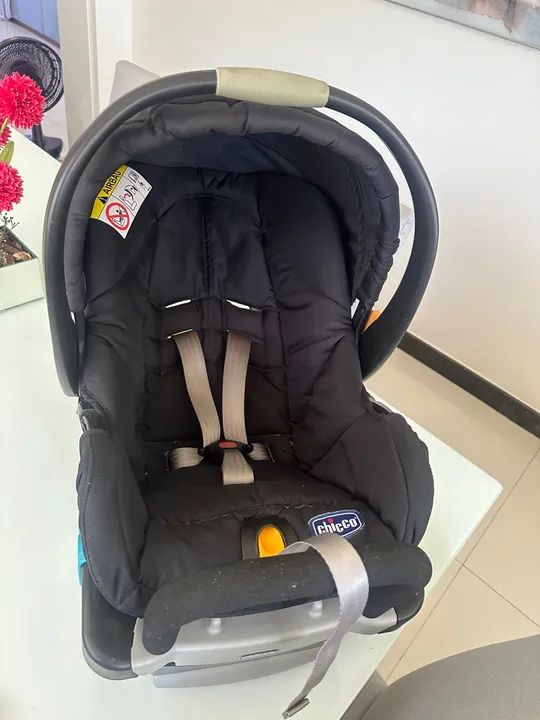 Carrinho e bebê conforto Minino Chicco  - Foto 4