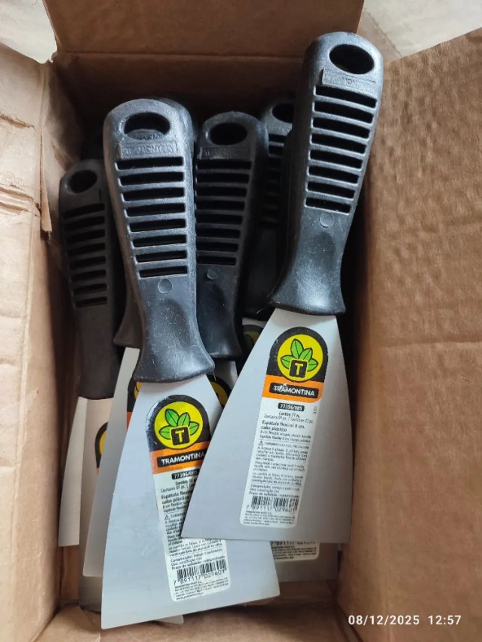 KIT COM 8 ESPÁTULAS NÚMERO "8" TRAMONTINA - Foto 2