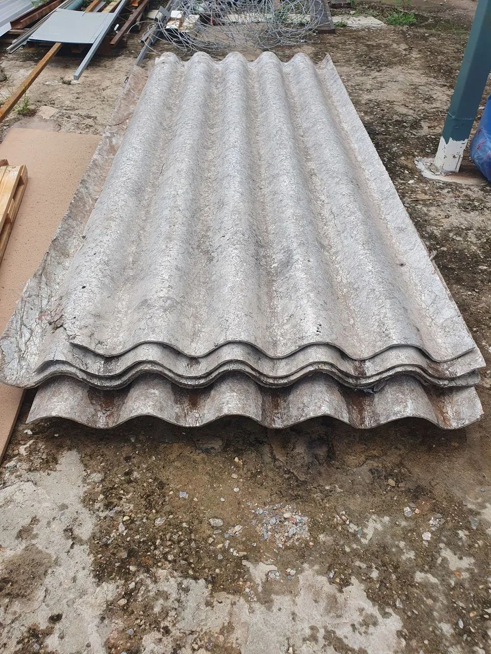 Telha ecológica - Doação - 9 telhas