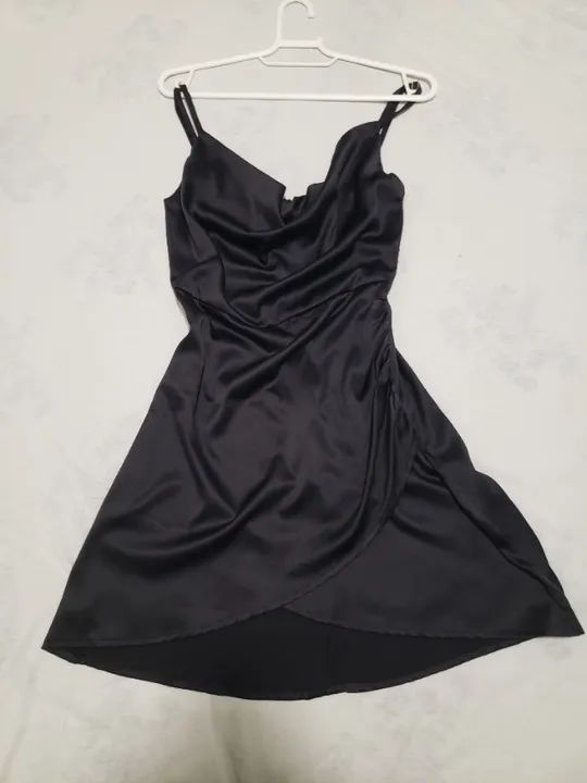 Vestido Curto Preto 