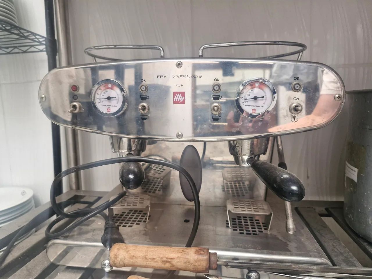 Máquina de café Illy francis francis Eletroportáteis Para
