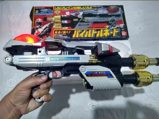 Bandai - Solbrain Pile Tornado Grande (com Defeito) (Usado) - Foto 4