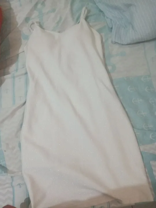 Vestido branco de festa
