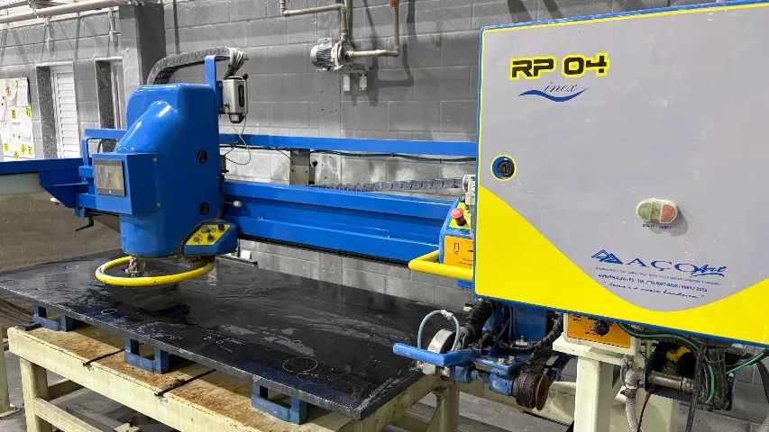 Máquina de Rebaixo Italiana Aço Art - Pronta para Uso - Foto 4