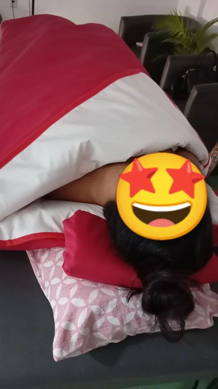 Manta térmica com 15 vibrações e infravermelho da TERMOFIT