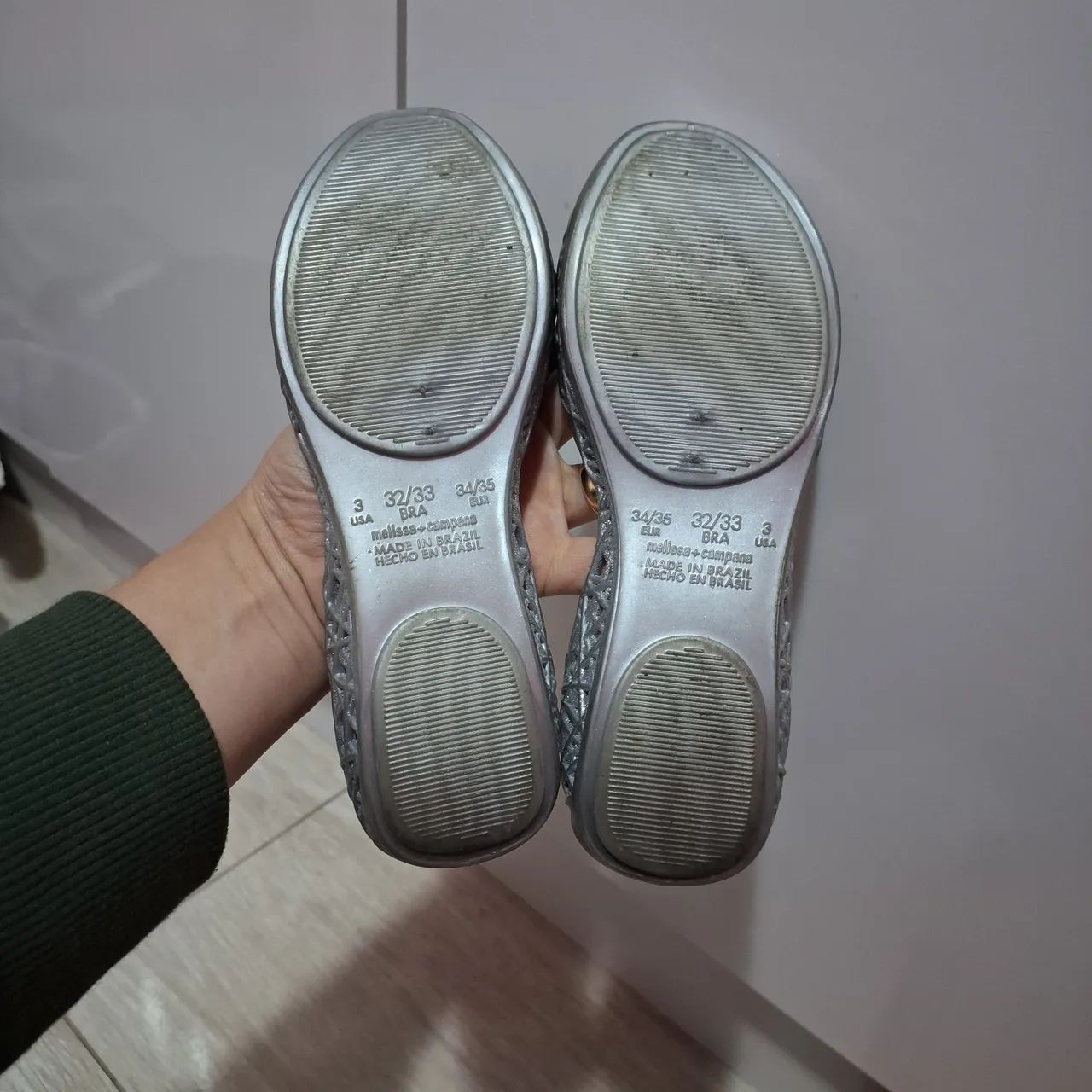 Melissas 32/33 Campana Prata e preta - Foto 4