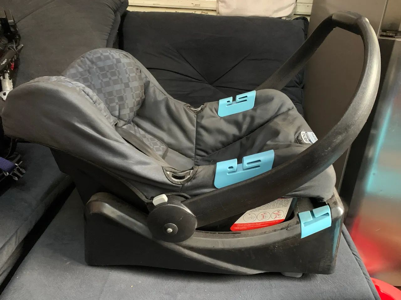 Conjunto Bebê Conforto Touring X E Base Preto - Burigotto   - Foto 4