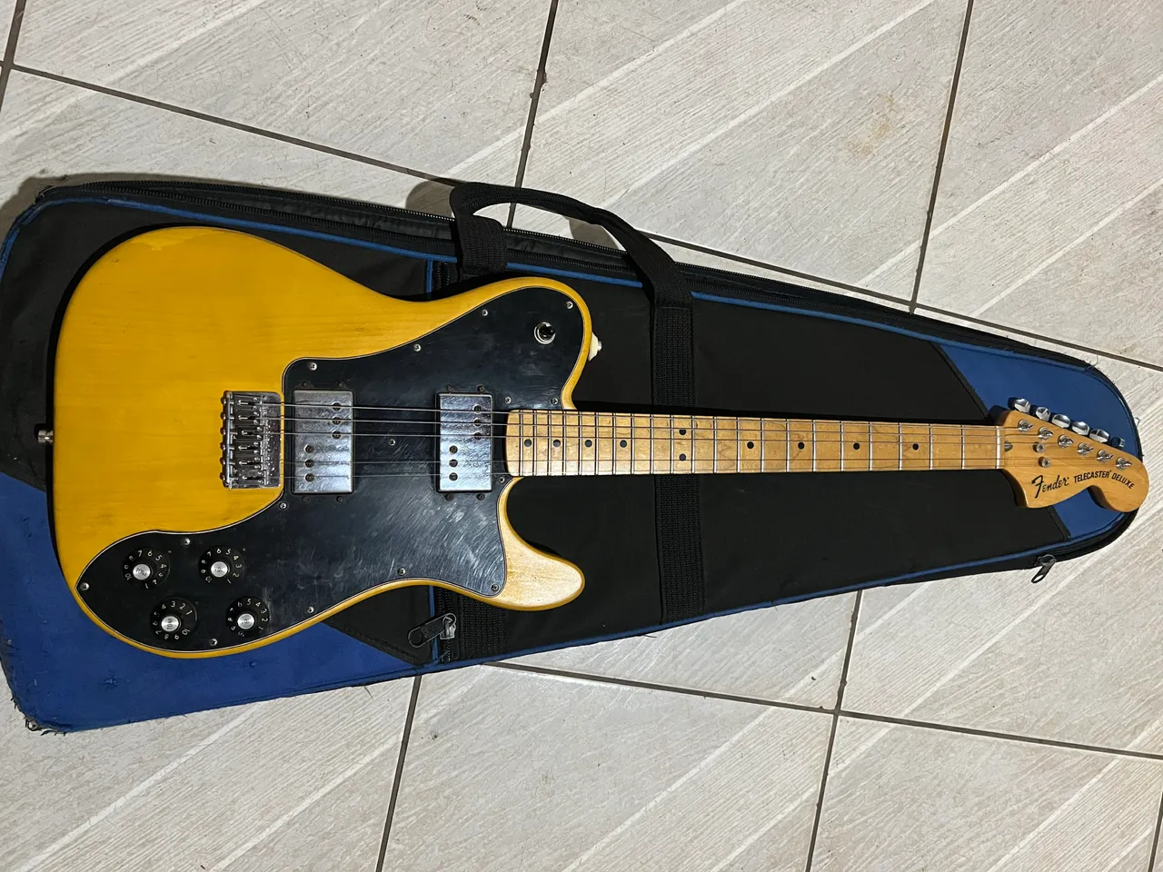 guitarra fender telecaster american deluxe