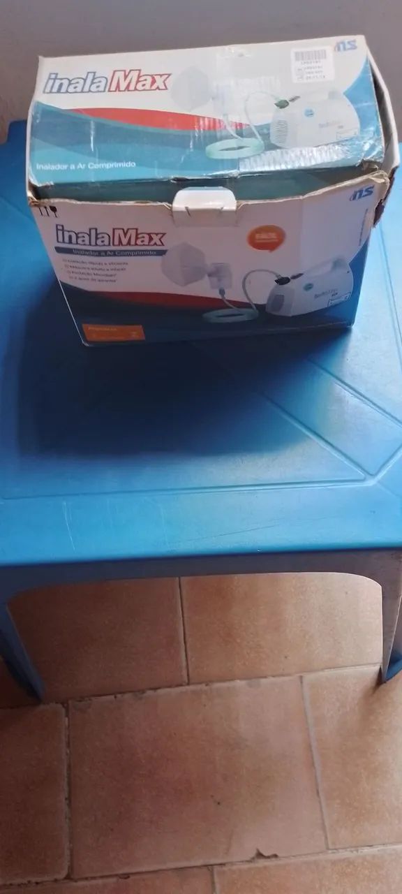 Inalador a Ar Comprimido Inala Max - Novo