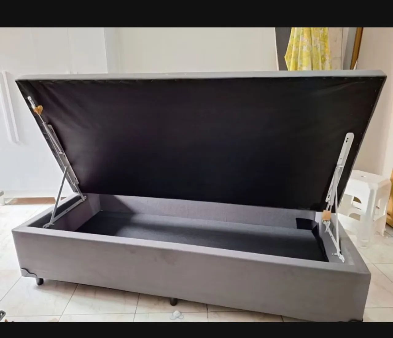 Box Solteiro com Baú Ideal Organize  - Foto 4