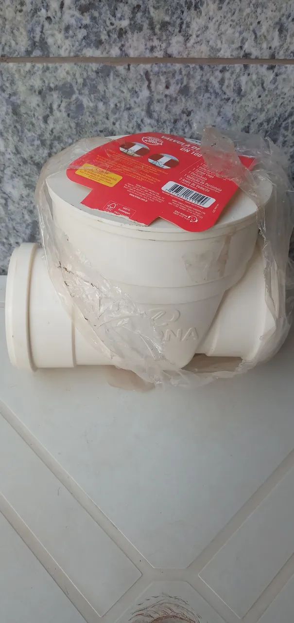 Válvula de retenção krona esgoto zerado 100