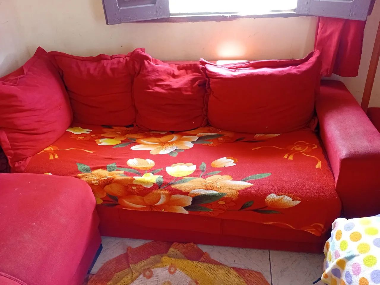 Sofá GRANDE 04 PEÇAS!!!