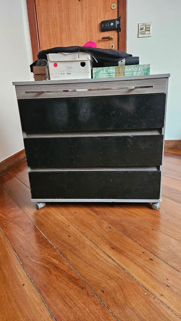 Gaveteiro 3 Gavetas com Rodinhas64385924211970120