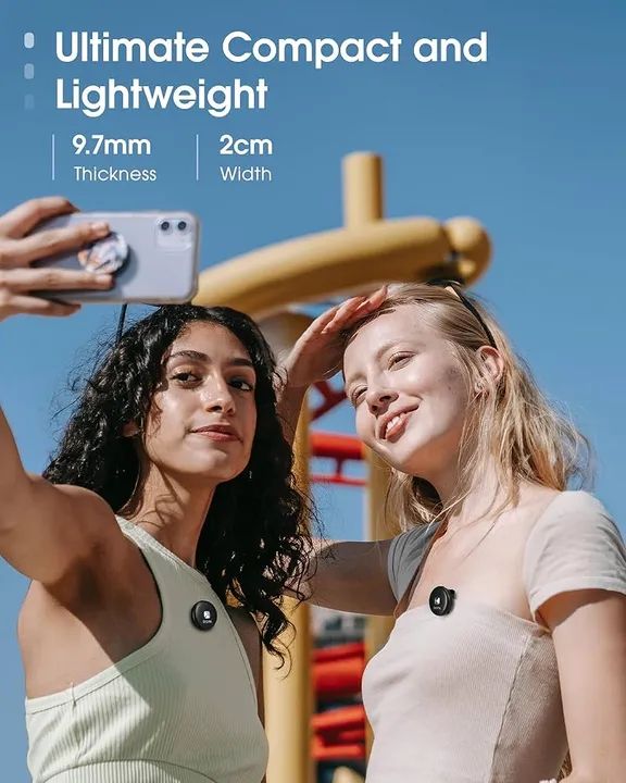 Microfone Sem Fio Boya duplo tipo c  - Foto 3