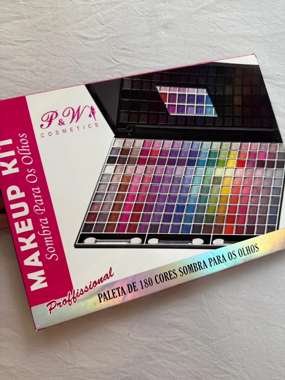 Paleta de sombras 180 cores - P&W Cosmetics