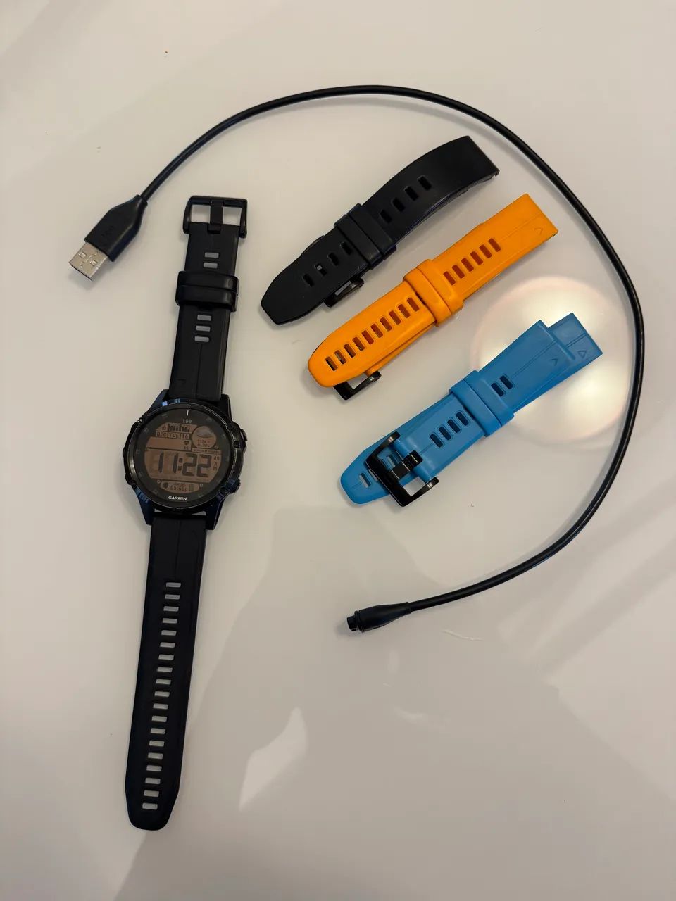 Relógio Garmin Fênix 5 Plus 47mm Safira