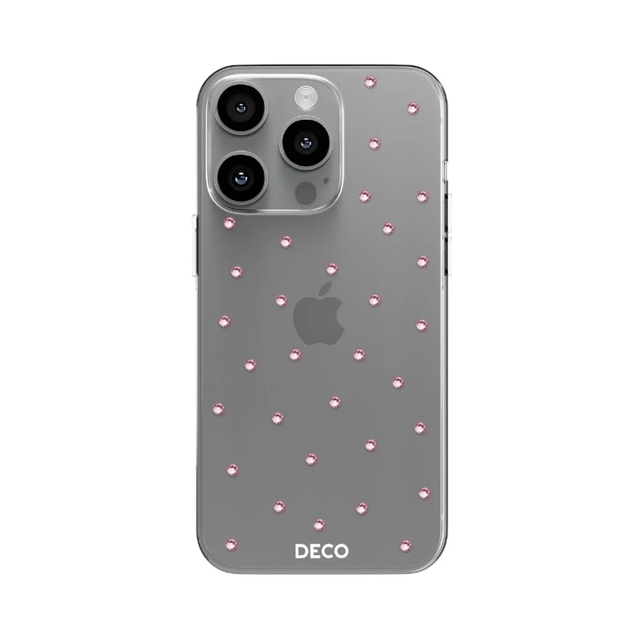 Capa Pontos De Cristais Rose IPhone 12 Pro