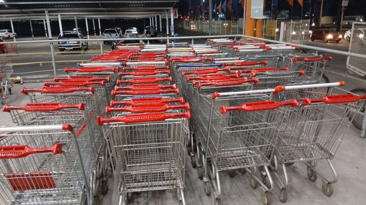 Carrinhos de compras para supermercado - Foto 2
