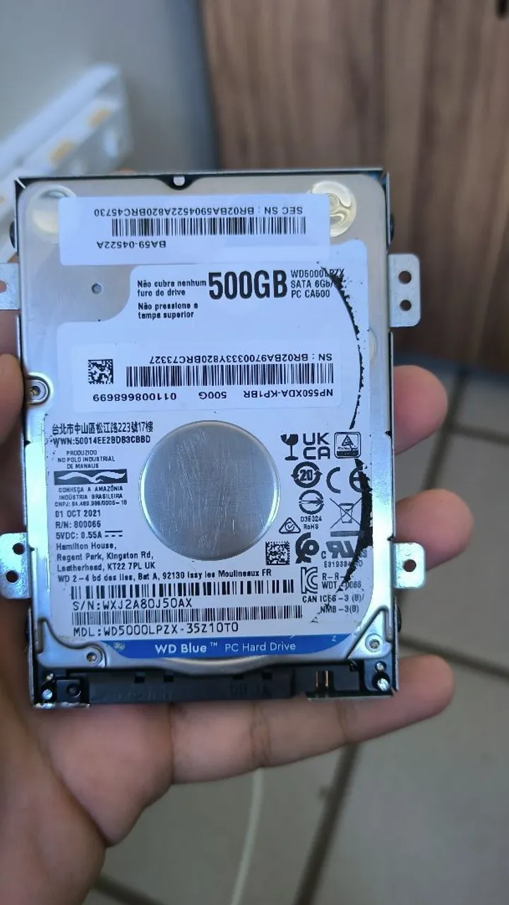 HD 500GB USADO