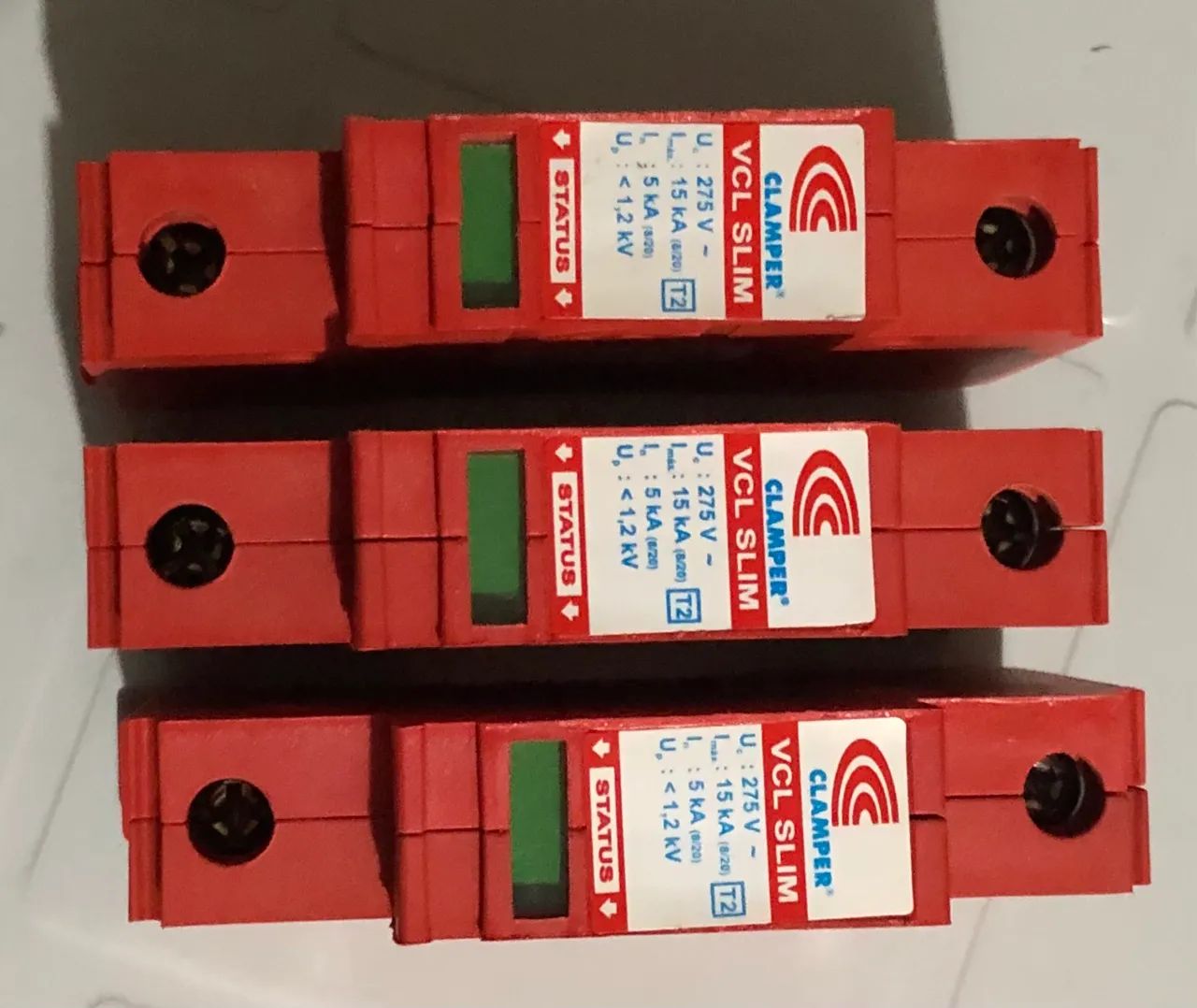 DPS 15 KA CLAMPER KIT 3 UNIDADES