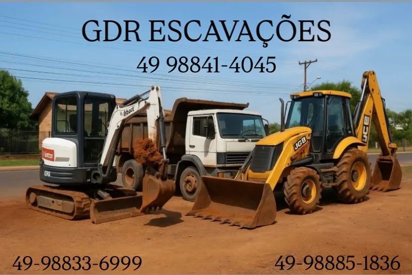 Serviço de terraplanagem em CHAPECÓ