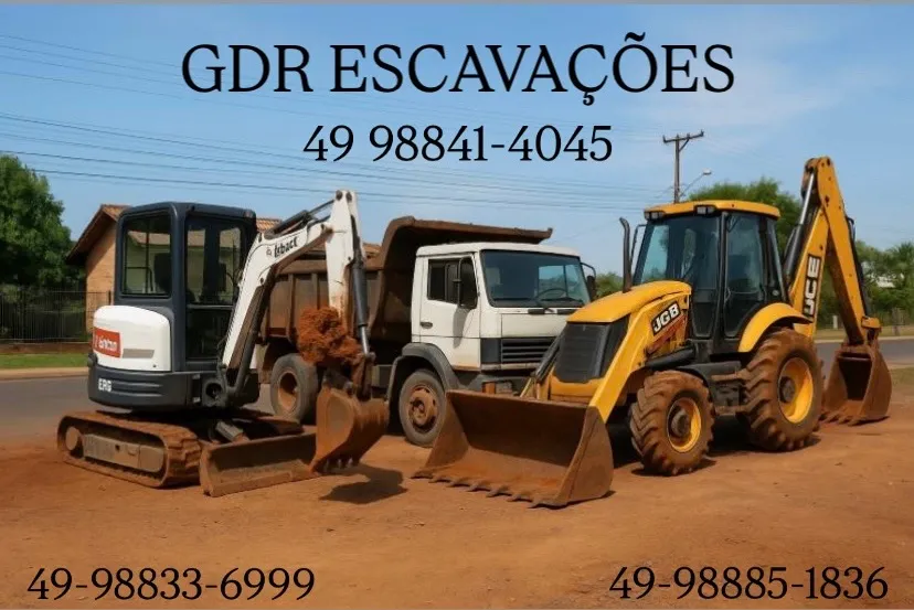 Serviço de terraplanagem em CHAPECÓ