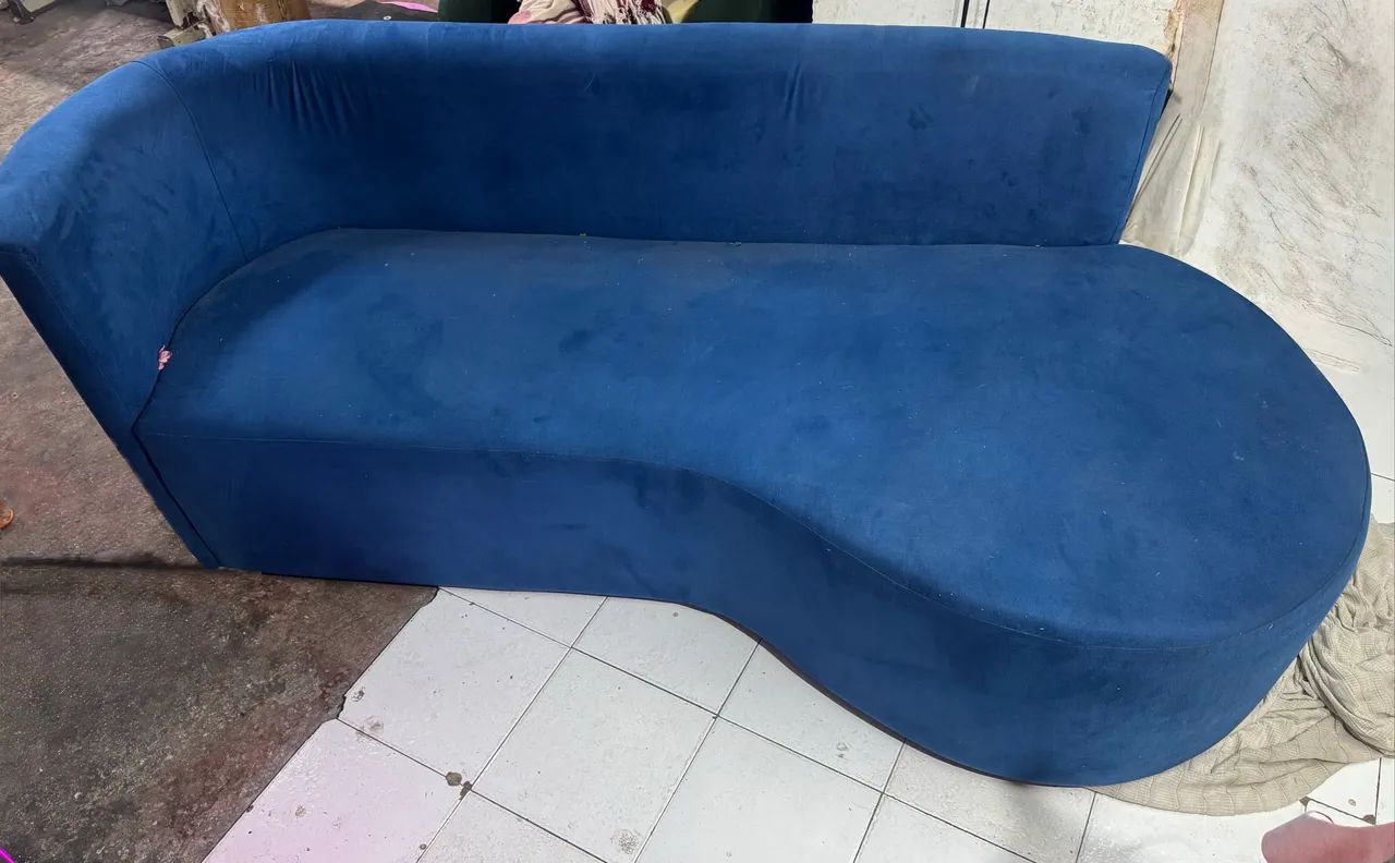 Sofá Orgânico em Suede65566255937667120