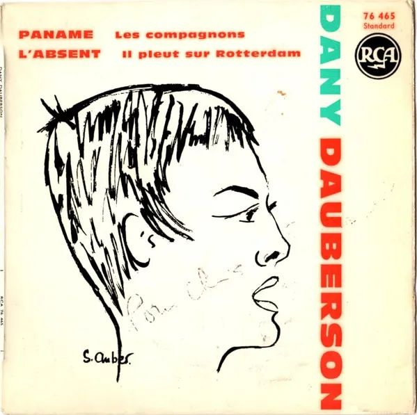 Disco de 1961(importado) da Dany Dauberson - Paname - RCA Victor - França