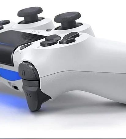 Controle DualShock sem fio para Playstation 4, Computador e Android Cor Branco - Foto 3