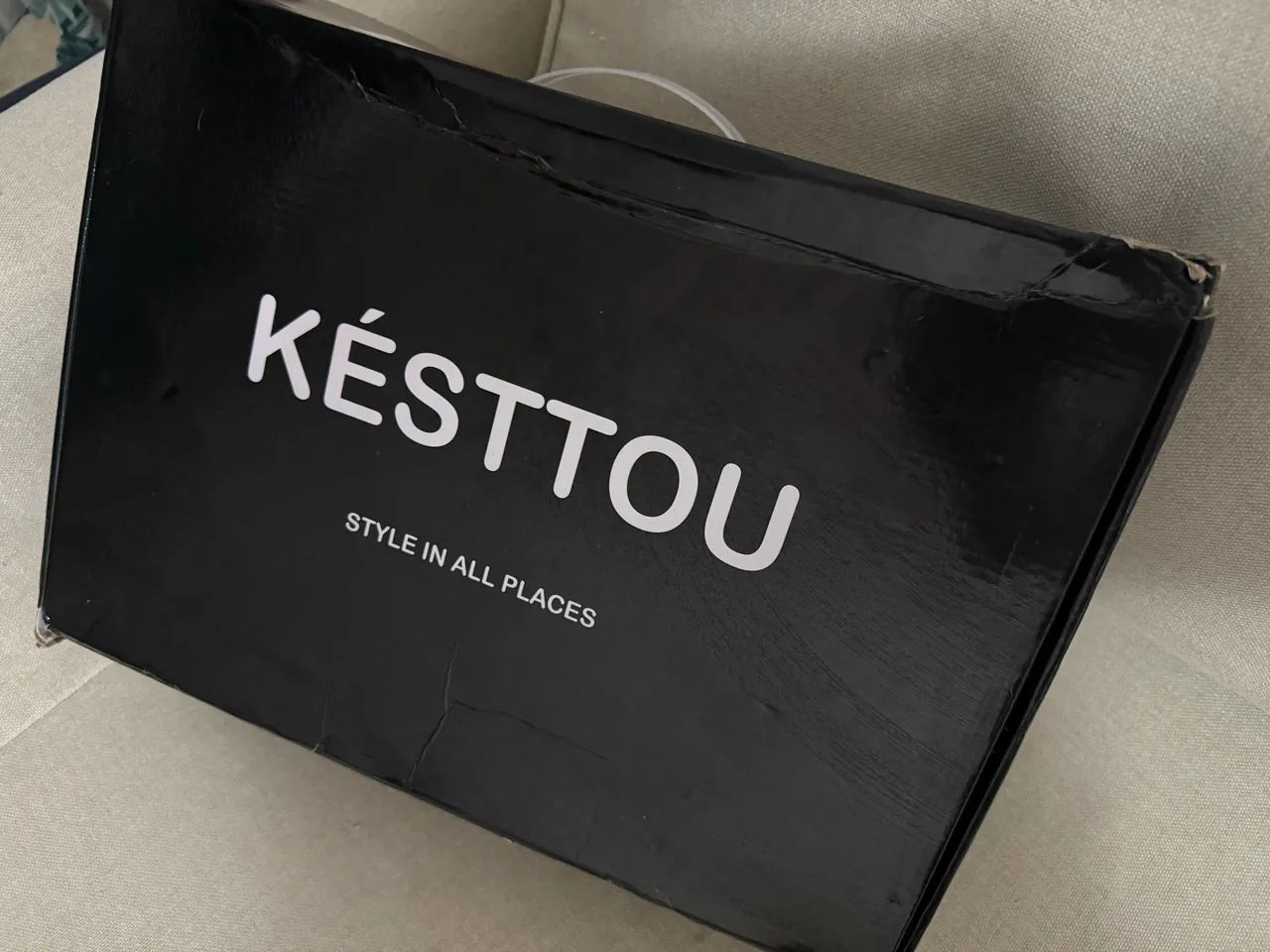 Galocha Bota Urbana Preto - By Kesttou - tamanho 34 - Foto 6