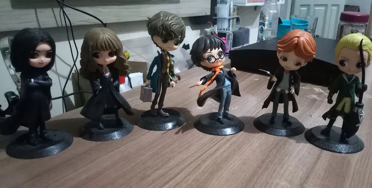 Conjunto harry potter qposket com 6 unidades