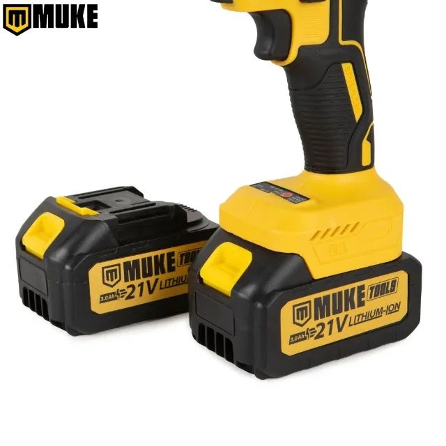 CHAVE DE IMPACTO 21V 380NM BRUSHLESS COM 2 BATERIAS 3000MAH, KIT 15 ACESSÓRIOS E MALETA - Foto 6