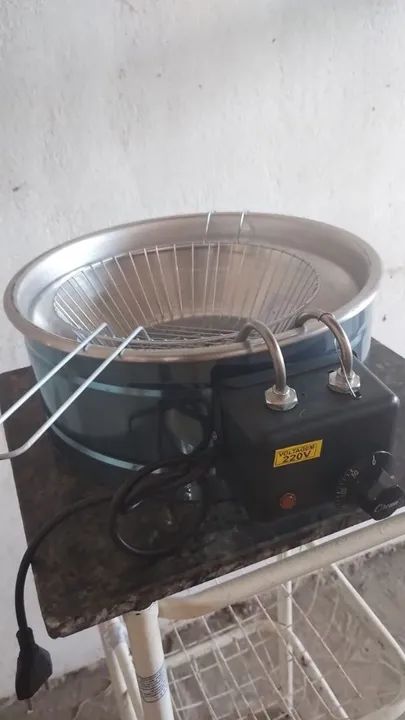 Fritadeira industrial Elétrica 220V 5L para vender rápido - Foto 2