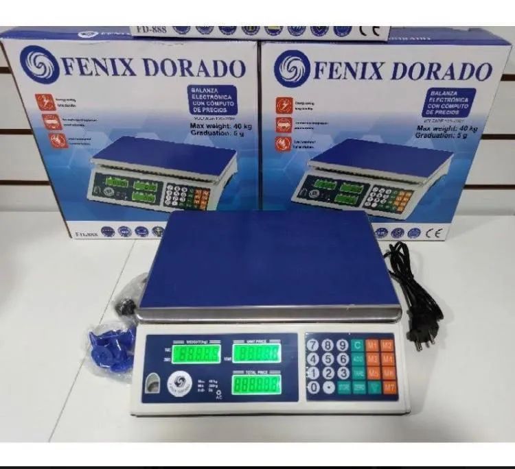 Balança Eletrônica FENIX DORADO FD-888 - 40kg