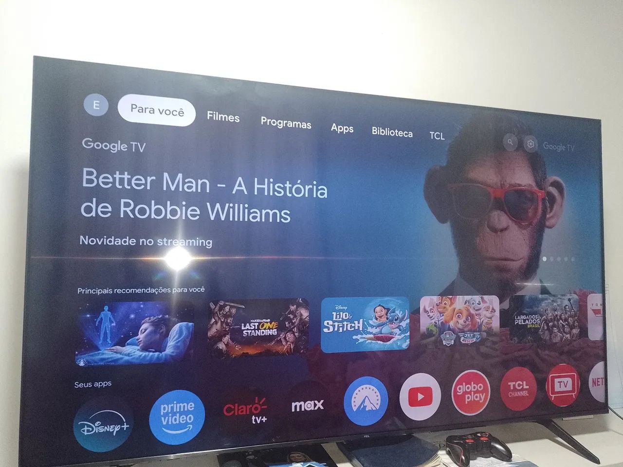 TV TCL 65 polegadas 4K Smart TV P755 - Foto 2