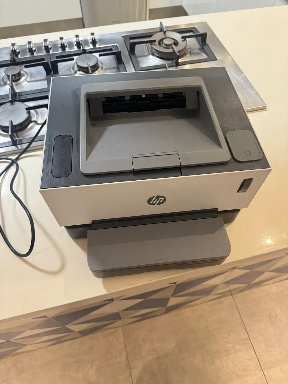 Impressora a laser Hp Neverstop sem fio Wi-Fi Flex, cor branca64407468365954123