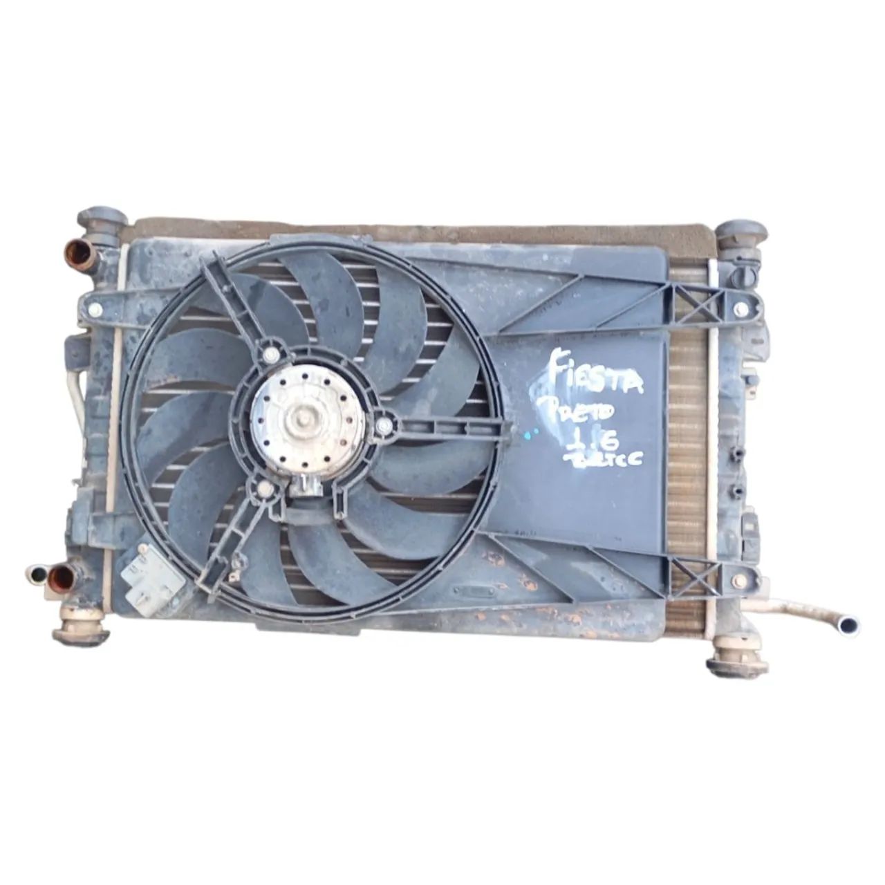 Kit Radiador Com Ar Ford Fiesta 1.6 Zetec 053315mr381a - Foto 5