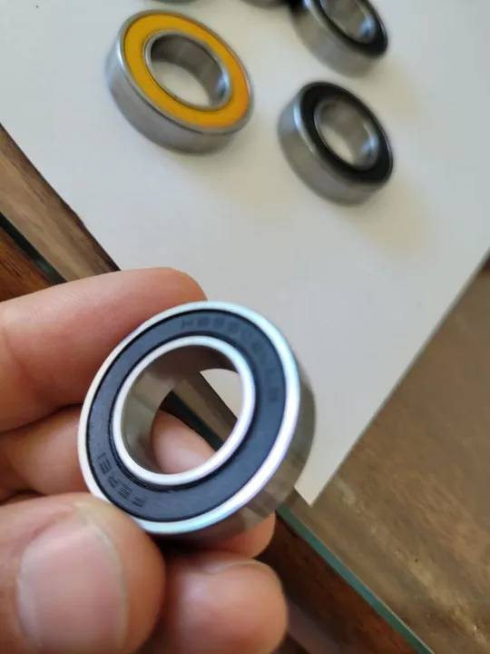 Rolamentos usados híbridos de cerâmica para bicicleta (6902)