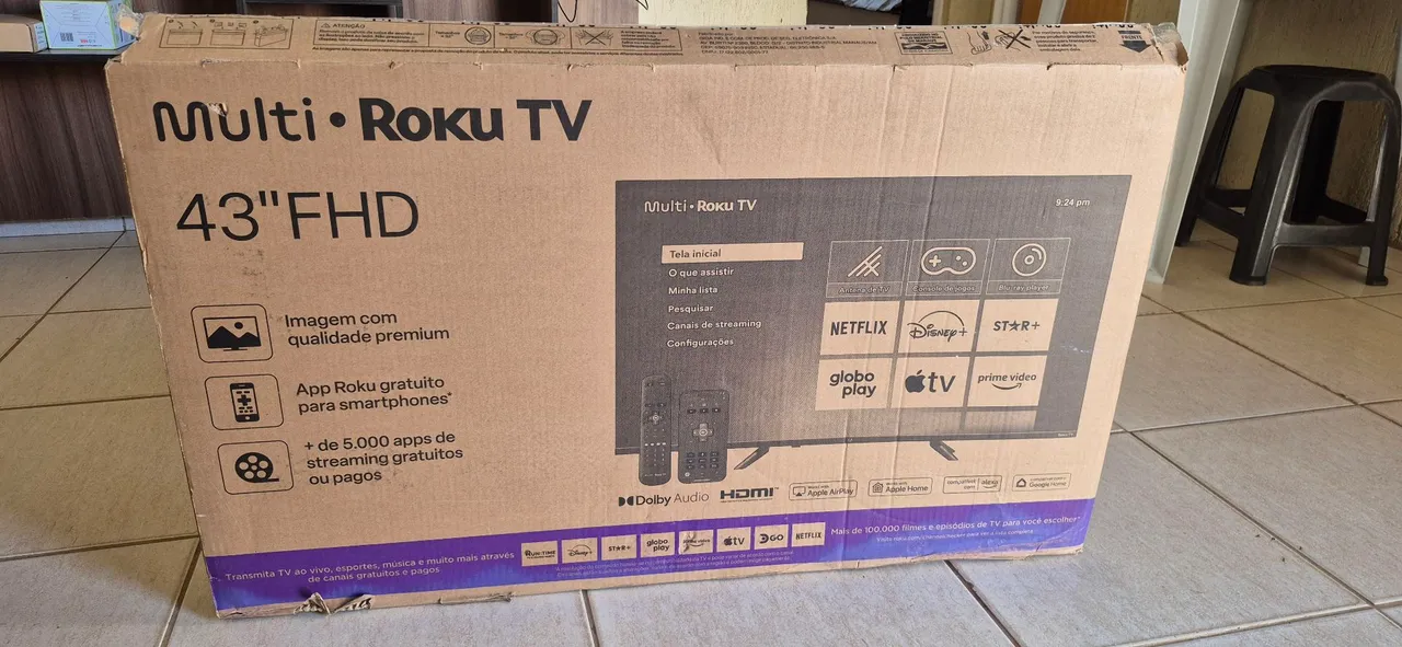Smart TV Multi Roku 43" FHD