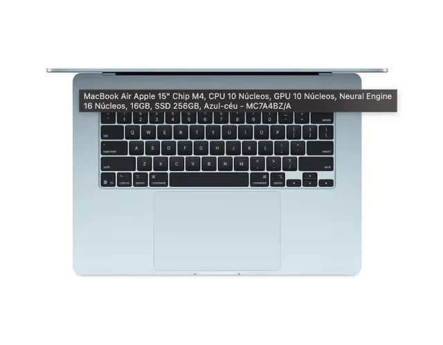 Macbook Air M4 15" Polegadas 16gb 256g Sssd - Lacrado - Consulte Cores - Loja Icaraí - Foto 2