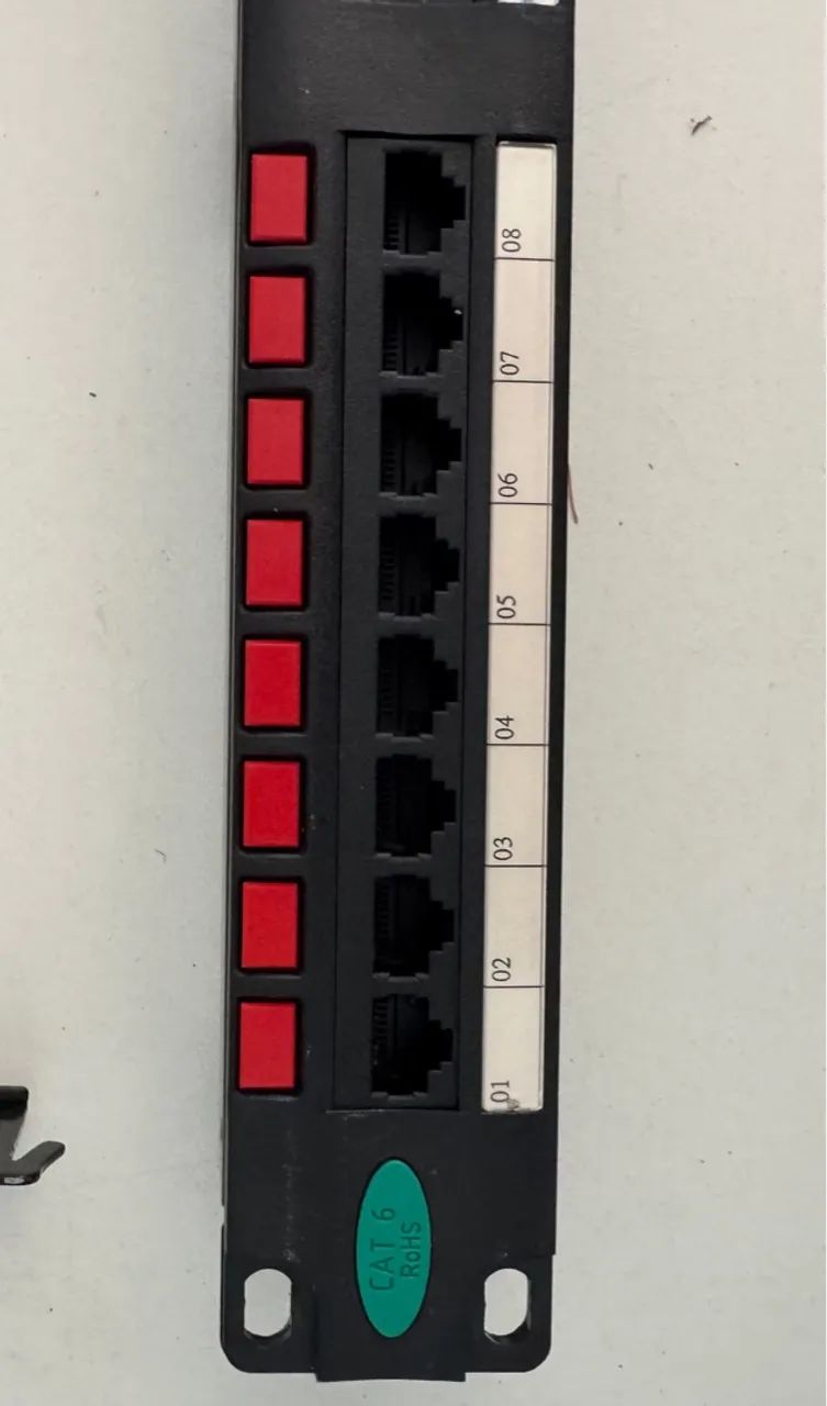PATCH PANEL CAT6e 24 PORTS MODULAR MULTILAN FURUKAWA m64317906316033122