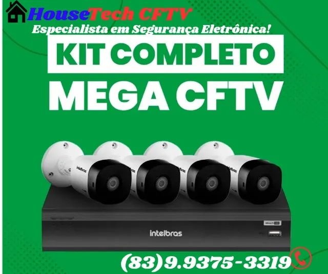 Kit Câmeras Intelbras, Já instalado e configurado! - Foto 2