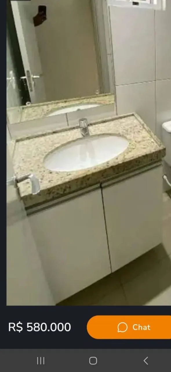 Cuba e bancada em granito