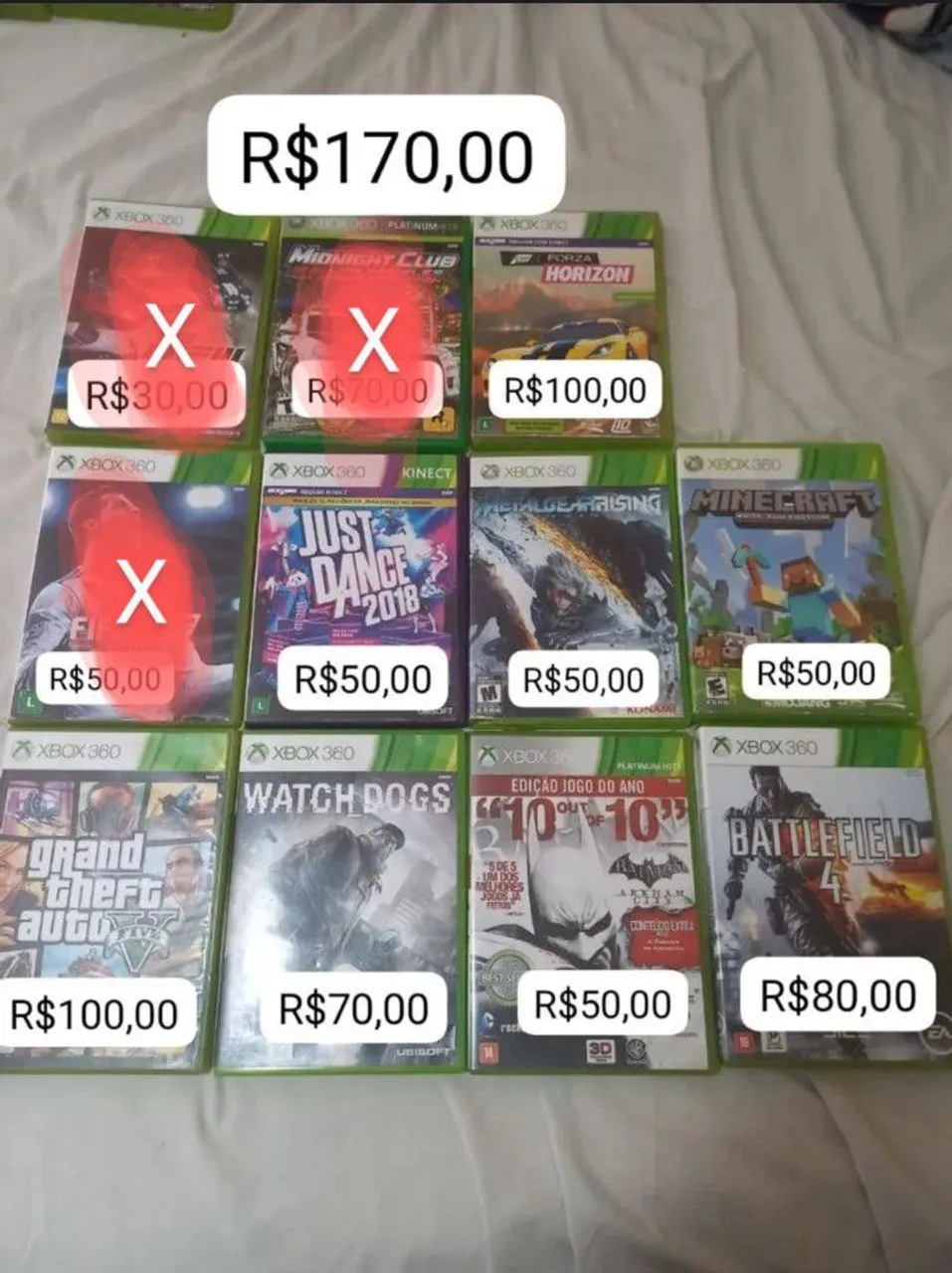 Jogos Xbox 360 - Diversos Títulos