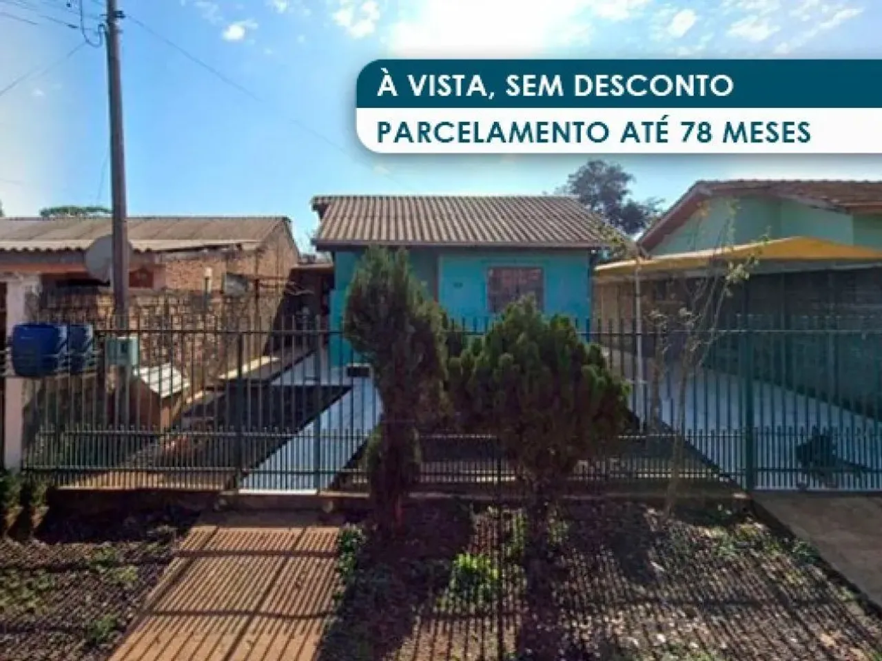 Casa em Terreno de 210 m² - Vila Caldas - Pinhão - PR