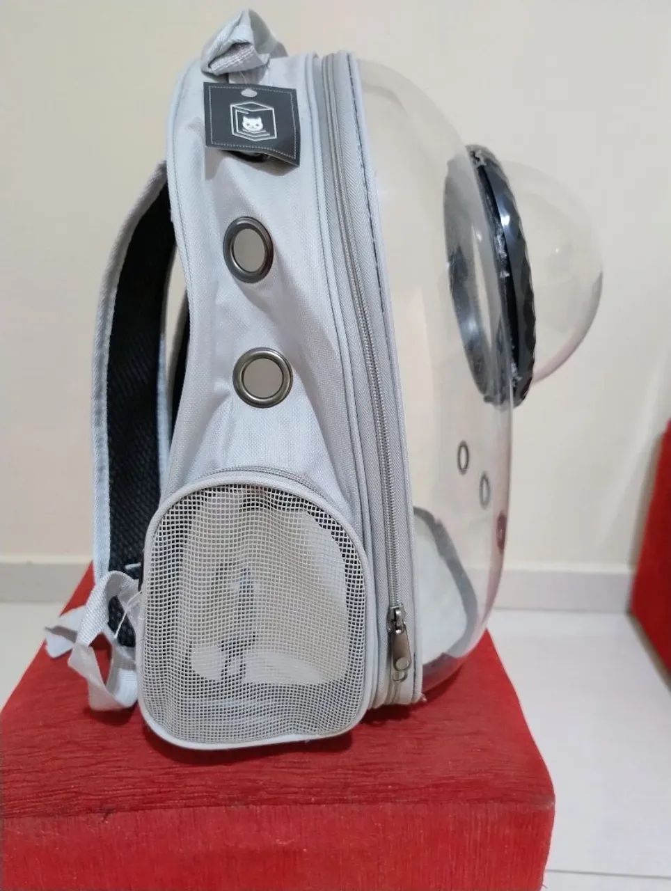 Mochila de Transporte para Pet Transparente - Foto 2