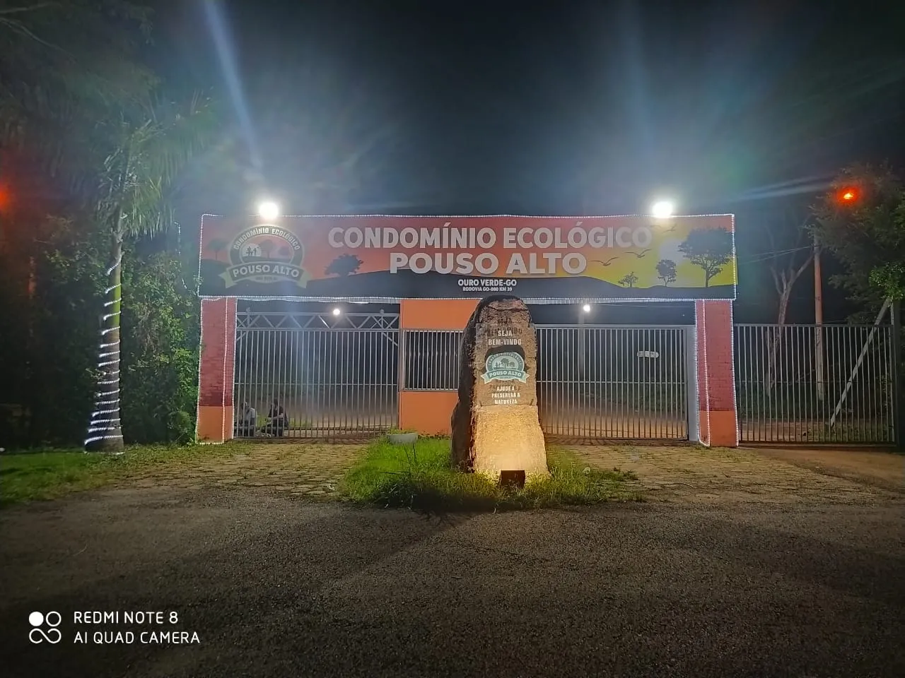 Vendo terreno/lote chácara em condomínio fechado no município de Nerópolis